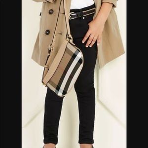 Girls Burberry Coated jeans GUC